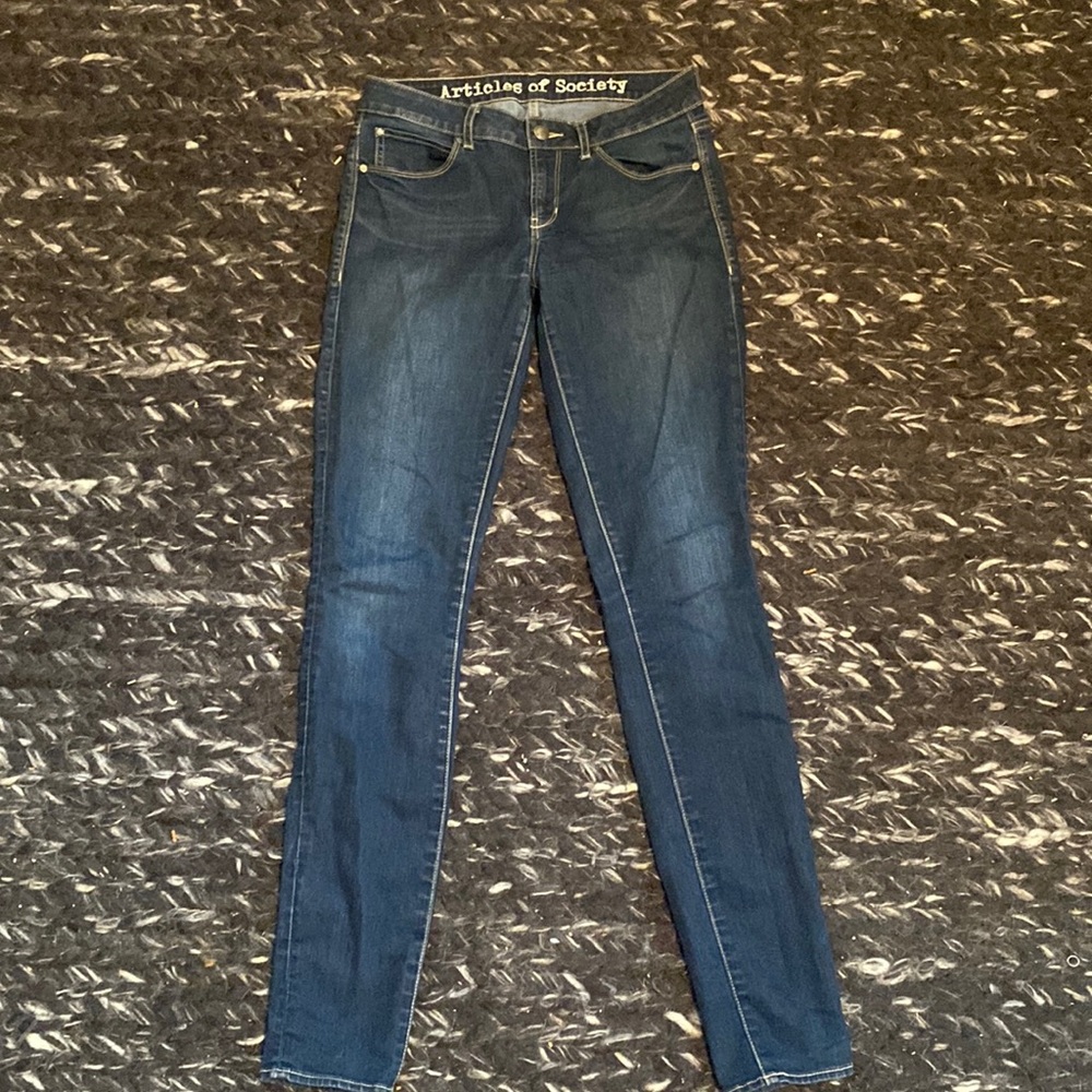 Articles of Society Dark Wash Denim Jeans